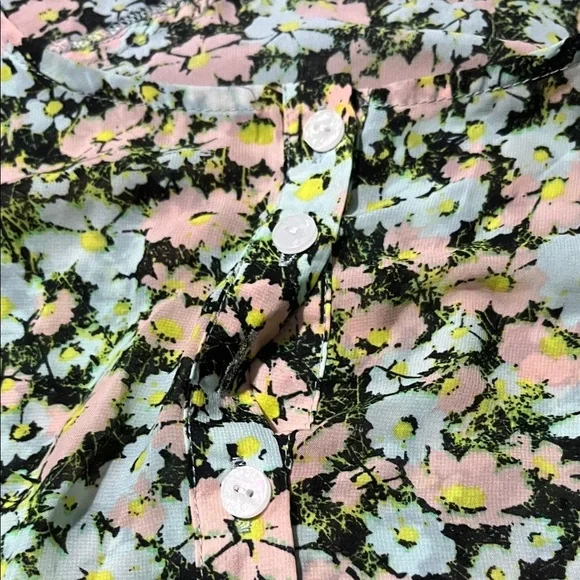 Volcom Multicolor Floral Top - Picture 3 of 4